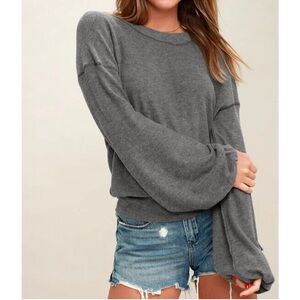 Cozy Gray Women's Sweater